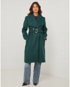 Manteau Oceane vert sapin