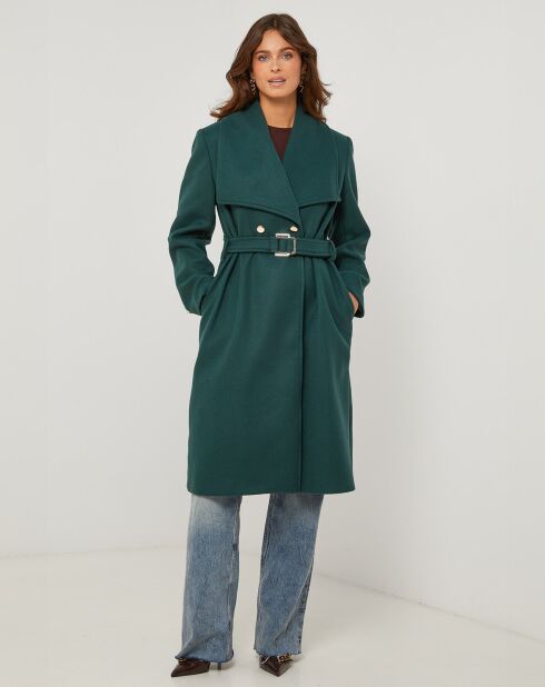 Manteau Oceane vert sapin