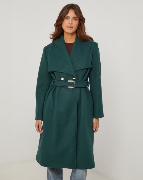 Manteau Oceane vert sapin