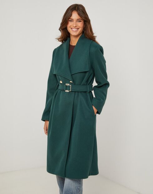 Manteau Oceane vert sapin