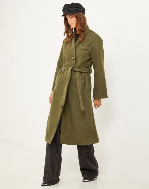 Manteau Paola kaki