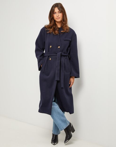Manteau Paola marine
