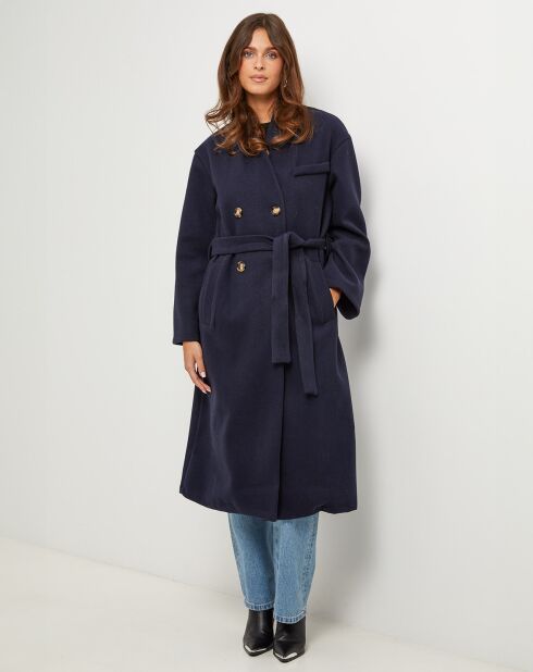Manteau Paola marine