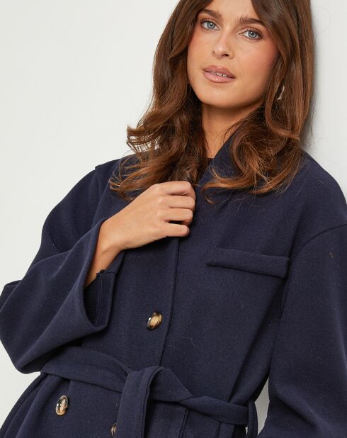Manteau Paola marine