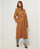 Manteau Alice camel