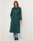Manteau Alice vert sapin