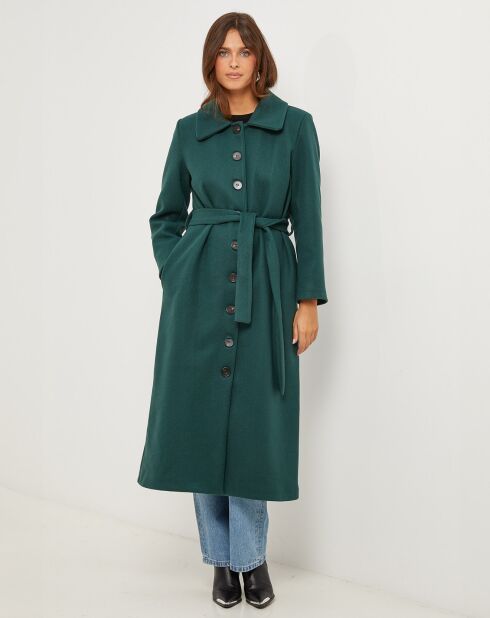 Manteau Alice vert sapin