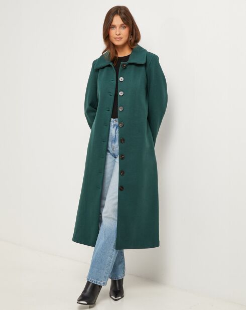 Manteau Alice vert sapin