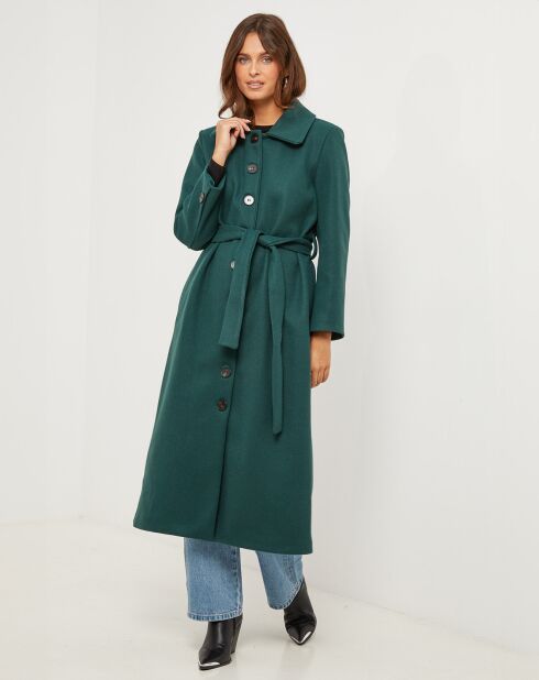 Manteau Alice vert sapin