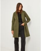 Manteau Tessa kaki