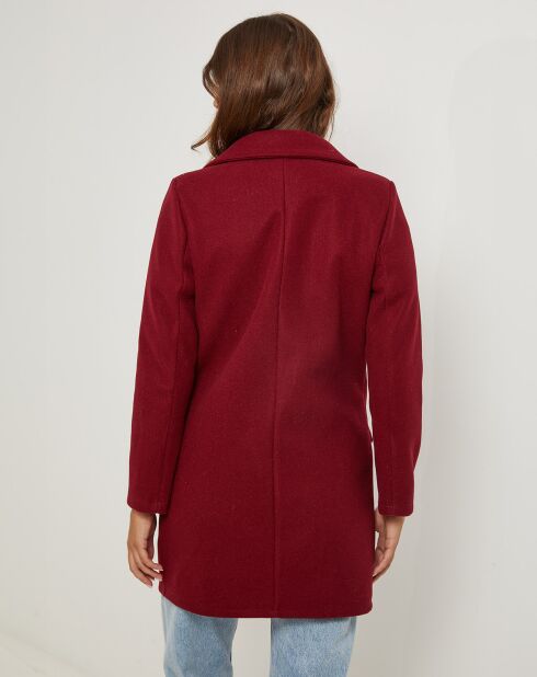 Manteau Athéna bordeaux