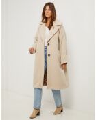 Manteau Capucine beige