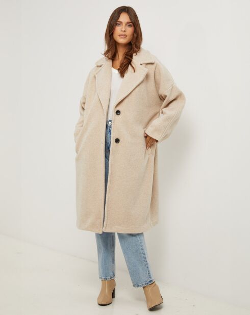 Manteau Capucine beige