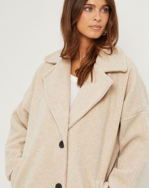 Manteau Capucine beige
