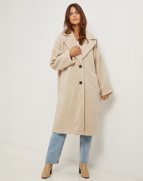 Manteau Capucine beige