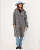 Manteau Capucine gris