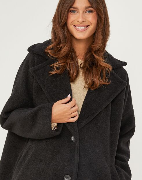 Manteau Capucine noir