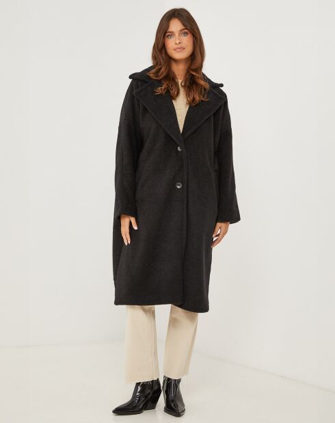 Manteau Capucine noir