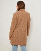 Manteau Nadege camel