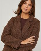 Manteau Nadege choco