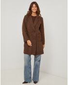 Manteau Nadege choco