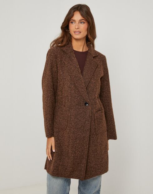 Manteau Nadege choco