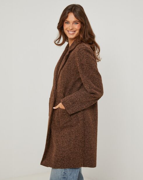 Manteau Nadege choco