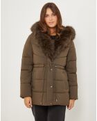 Doudoune Lynette kaki