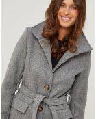 Manteau Noemie gris