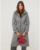 Manteau Noemie gris