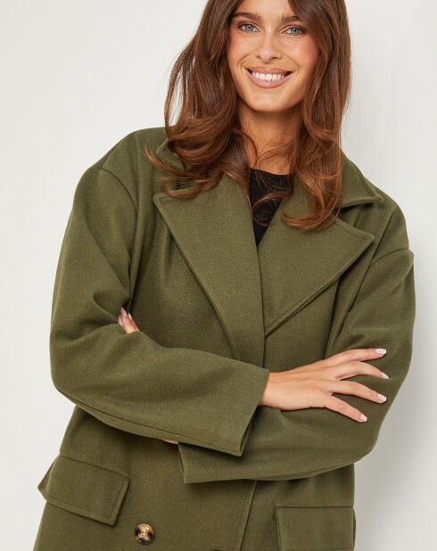 Manteau Noemie kaki