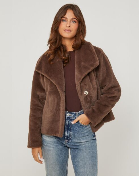 Manteau Julia choco