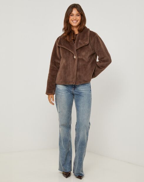 Manteau Julia choco
