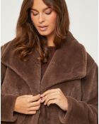 Manteau Julia choco