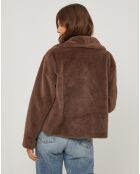 Manteau Julia choco