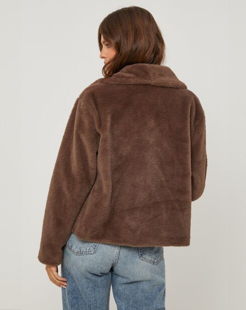Manteau Julia choco
