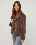 Manteau Julia choco