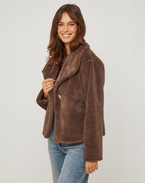 Manteau Julia choco