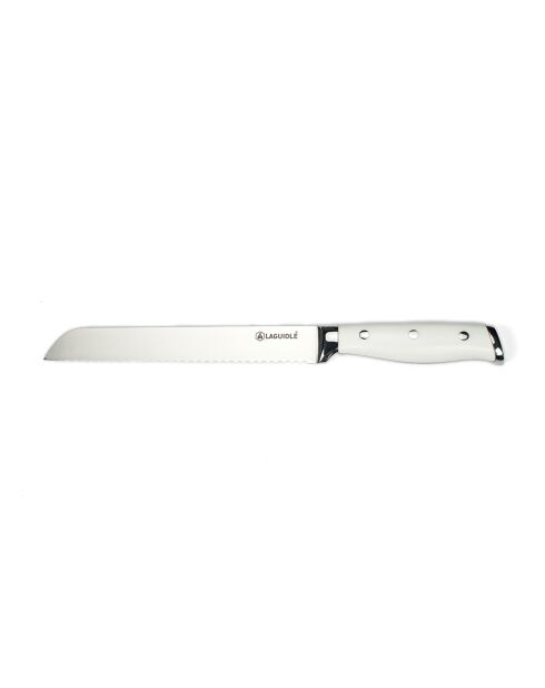 Coltello da pane bianco Elegance - 33,5 cm