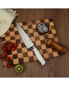 Coltello da cuoco bianco Elegance - 34 cm