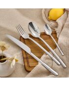 Ménagères 18/8 freesia - 24 pièces