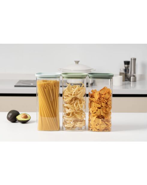 3 Bocaux de conservation alimentaire en verre