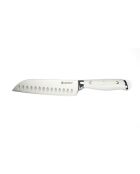 Coltello Santoku 'elegance' bianco - 29 cm