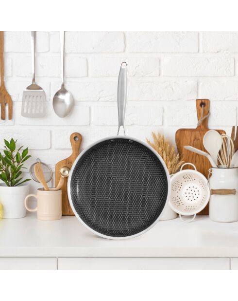 Poêle triplex blacksteel - 20cm