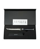 Coltello per disossare con astuccio nero 'sen' - 26 cm