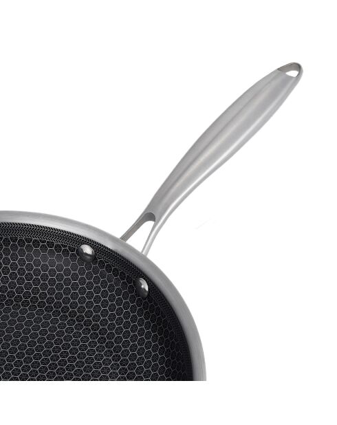 Set di 2 padelle triplex 'blacksteel' - 24/28 cm