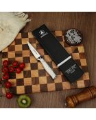 Coltello per verdure 'elegance' bianco - 20,5 cm