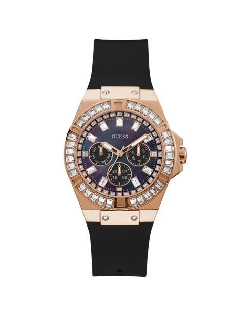 Montre Femme Venus en Silicone noire