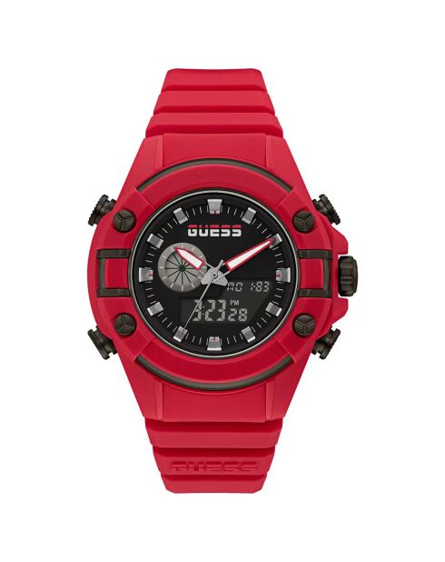 Montre Homme G Force en Silicone rouge