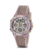 Montre Femme Bombshell en Silicone rose